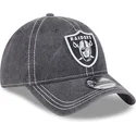 gorra-curva-gris-ajustable-9twenty-washed-contrast-de-las-vegas-raiders-nfl-de-new-era