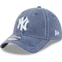 gorra-curva-gris-ajustable-9twenty-washed-contrast-de-new-york-yankees-mlb-de-new-era