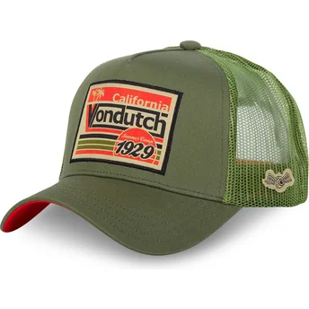 Von Dutch grön truckerkeps SURF07