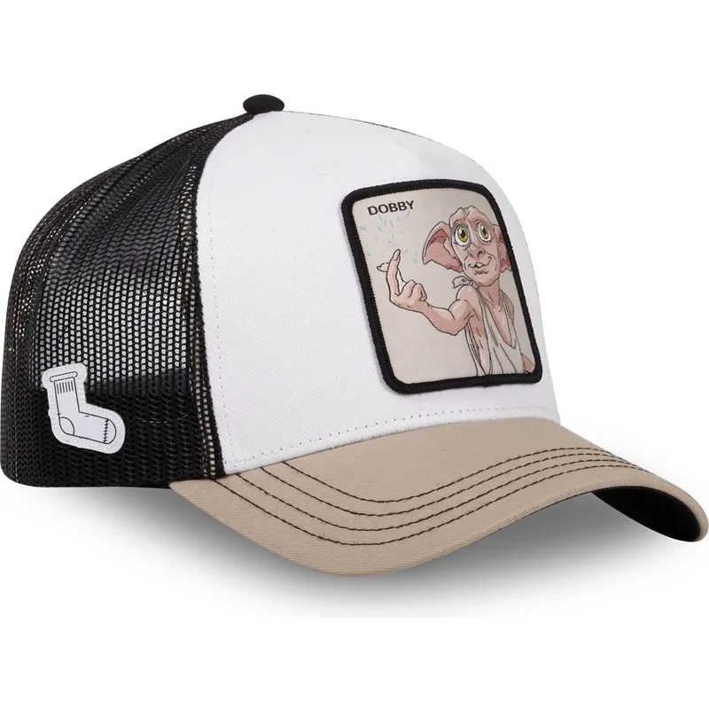 trucker-cap-weiss-schwarz-und-beige-dobby-dob1-harry-potter-von-capslab