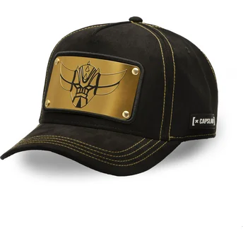 Καπέλο μαύρο καμπυλωτό snapback Robot Grendizer GOL5 GRE από την Capslab