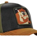 czarna-zielona-i-brazowa-czapka-z-daszkiem-snapback-diablo-z-tasmanii-loo10-taz-looney-tunes-od-capslab