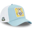 casquette-trucker-bleue-et-blanche-snapback-bugs-bunny-loo11-bep2-looney-tunes-capslab