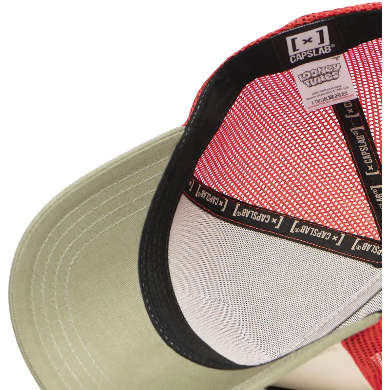 beige-rote-und-grune-trucker-kappe-bugs-bunny-loo11-bug1-looney-tunes-von-capslab