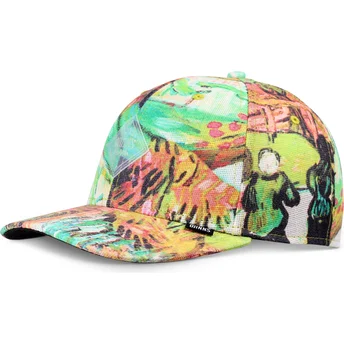 Καπέλο καμπυλωτό πολύχρωμο snapback TrueFit Painting της Djinns