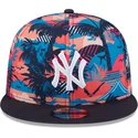 casquette-plate-multicolore-snapback-9fifty-printed-spring-training-fan-pack-2025-new-york-yankees-mlb-new-era