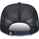 casquette-trucker-bleue-marine-9seventy-stretch-snap-mesh-spring-training-fan-pack-2025-new-york-yankees-mlb-new-era