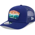 new-era-9seventy-stretch-snap-mesh-spring-training-fan-pack-2025-los-angeles-dodgers-mlb-blue-trucker-hat