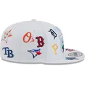 casquette-plate-blanche-snapback-9fifty-scatter-spring-training-fan-pack-2025-mlb-grapefruit-league-logo-new-era