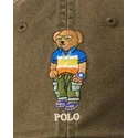 casquette-courbee-verte-fonce-ajustable-classic-sport-polo-bear-polo-ralph-lauren