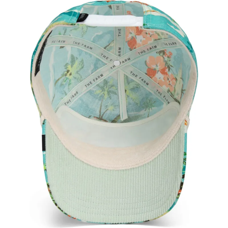 blaue-snapback-kappe-mit-gebogenem-schirm-libelle-buzzed-hapy-our-salty-rim-the-farm-von-goorin-bros