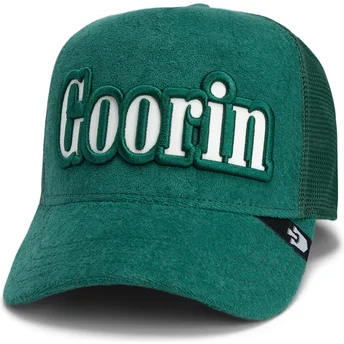 Πράσινο καπέλο φορτηγατζή Full Flavor Wordmark French Terry της Goorin Bros.
