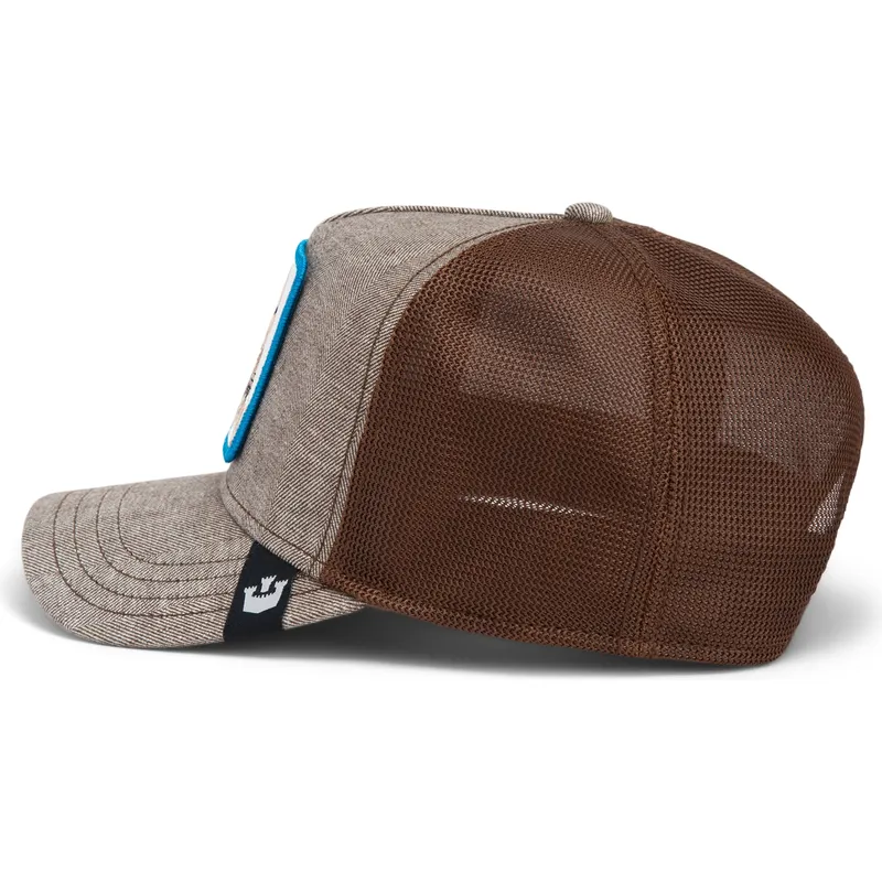 goorin-bros-the-farm-brauner-trucker-hut-chihuahua-hund-amigo-suited-friend-business-professional