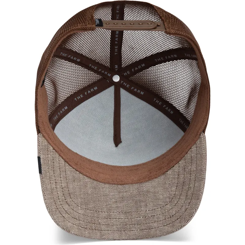 goorin-bros-the-farm-brauner-trucker-hut-chihuahua-hund-amigo-suited-friend-business-professional