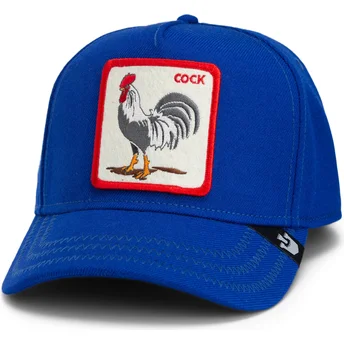 Καπέλο καμπυλωτό μπλε snapback κόκκορας Cock Rooster Field 100 The Farm από Goorin Bros.