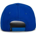 blaue-gebogene-snapback-kappe-hahn-cock-rooster-field-100-the-farm-von-goorin-bros