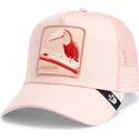 rozowa-czapka-trucker-z-tukanem-paradise-toucan-mirage-chroma-wave-the-farm-od-goorin-bros