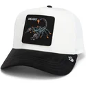 goorin-bros-deadly-the-suede-scorpion-global-core-micro-suede-the-farm-beige-and-black-trucker-hat