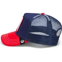casquette-trucker-bleue-marine-et-rouge-oiseau-the-bird-fab-farm-goorin-bros