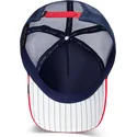 casquette-trucker-bleue-marine-et-rouge-oiseau-the-bird-fab-farm-goorin-bros