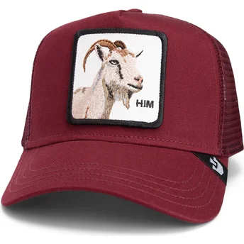 Czapka trucker czerwona koza Himothy Core Combo The Farm Goorin Bros.
