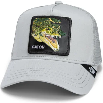 Καπέλο τρακτέρ γκρι κροκόδειλος Gator Swamp Monster Core Combo The Farm από Goorin Bros.