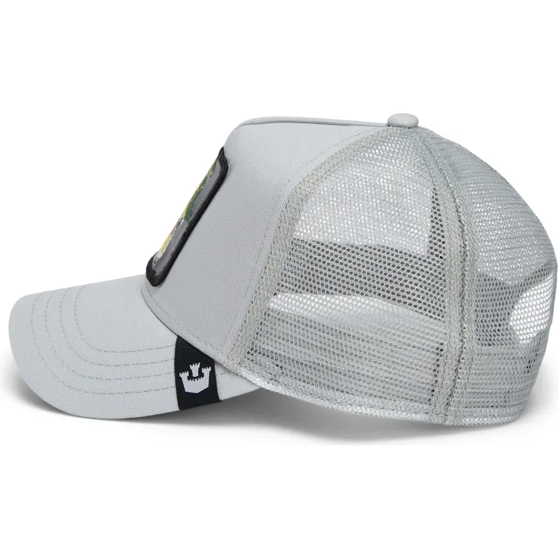 goorin-bros-the-farm-trucker-cap-grau-krokodil-gator-swamp-monster-core-combo