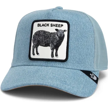 Trucker-Cap blau Schaf The Black Sheep Global Core Denim The Farm von Goorin Bros.
