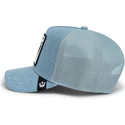 blaue-trucker-kappe-schaf-the-black-sheep-global-core-denim-the-farm-von-goorin-bros
