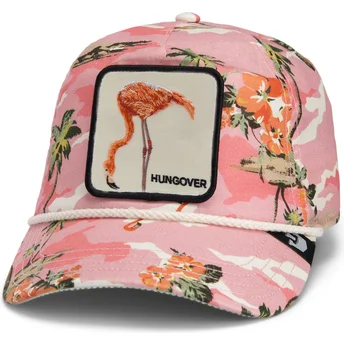 Καπέλο καμπύλο ροζ snapback φλαμίνγκο Floater Randy Souse...