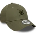 new-era-curved-brim-green-logo-9forty-colour-pack-detroit-tigers-mlb-green-adjustable-cap