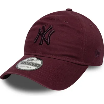 Casquette courbée grenat ajustable 9TWENTY Colour Pack New York Yankees MLB New Era