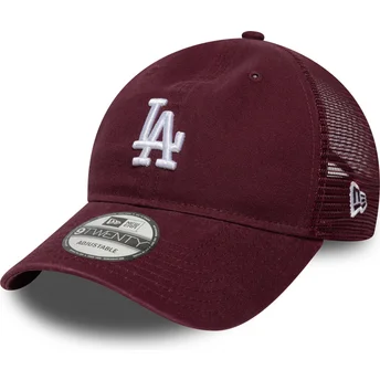 Καπέλο trucker μπορντό 9TWENTY Colour Pack των Los Angeles Dodgers MLB από τη New Era