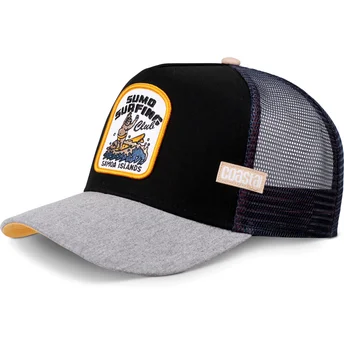 Svart och grå truckerkeps Sumo Surfing Samoaöarna HFT från Coastal