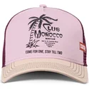 rosa-und-beige-trucker-kappe-club-morocco-hft-von-coastal