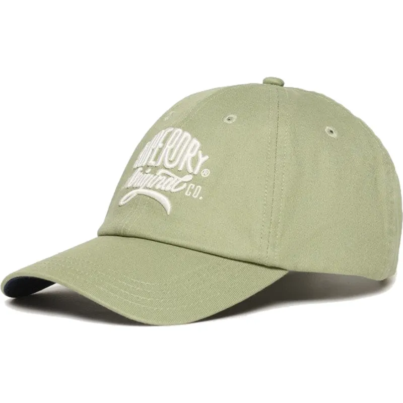 grune-verstellbare-curved-cap-graphic-seagrass-green-von-superdry