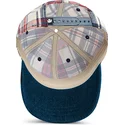 goorin-bros-curved-brim-raised-in-a-barn-papa-cap-madras-the-farm-marineblaue-und-rote-snapback-cap