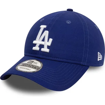 Böjd blå justerbar keps 9TWENTY League Essential från Los Angeles Dodgers MLB av New Era