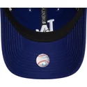 casquette-courbee-bleue-ajustable-9twenty-league-essential-los-angeles-dodgers-mlb-new-era