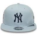 casquette-plate-bleue-snapback-avec-logo-bleu-marine-9fifty-original-fit-world-series-new-york-yankees-mlb-new-era