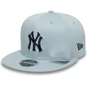 casquette-plate-bleue-snapback-avec-logo-bleu-marine-9fifty-original-fit-world-series-new-york-yankees-mlb-new-era