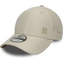 bojd-beige-justerbar-keps-9forty-tonal-flawless-fran-new-york-yankees-mlb-av-new-era