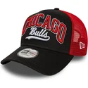 chicago-bulls-nba-new-era-e-frame-script-svart-och-rod-truckerkeps