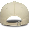 beige-justerbar-bojd-keps-for-kvinnor-9forty-beaded-new-york-yankees-mlb-fran-new-era
