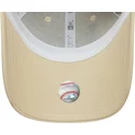 beige-justerbar-bojd-keps-for-kvinnor-9forty-beaded-new-york-yankees-mlb-fran-new-era