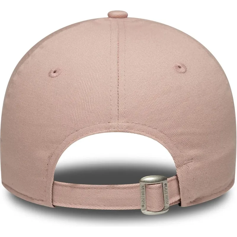 justerbar-rosa-kurvad-keps-for-dam-9forty-beaded-fran-new-york-yankees-mlb-av-new-era