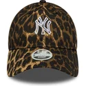 new-era-new-york-yankees-mlb-9twenty-outline-justerbar-leopardmonstrad-kurvkeps-for-dam