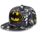 svart-platt-snapback-keps-for-barn-9fifty-all-over-print-batman-dc-comics-fran-new-era