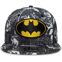 svart-platt-snapback-keps-for-barn-9fifty-all-over-print-batman-dc-comics-fran-new-era