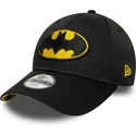 svart-justerbar-bojd-keps-for-barn-9forty-all-over-print-batman-dc-comics-fran-new-era